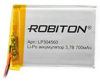 

Аккумулятор Robiton LP304560 700mAh 1 шт