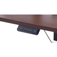 Стол для работы стоя ErgoSmart Electric Desk Compact (альпийский белый/черный)