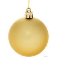 Елочная игрушка Серпантин Матовый шар 6 см 6 шт (микс цветов) 183-891