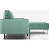 Угловой диван Divan Мисл-1 Barhat Mint 172536 (зеленый)