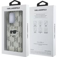 Чехол для телефона Lagerfeld PC/TPU Monogram NFT Choupette Head для iPhone 16 Pro KLHCP16LHKLPCHT