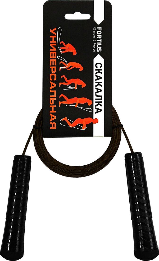 

Скакалка Fortius H210401-3BE (черный)