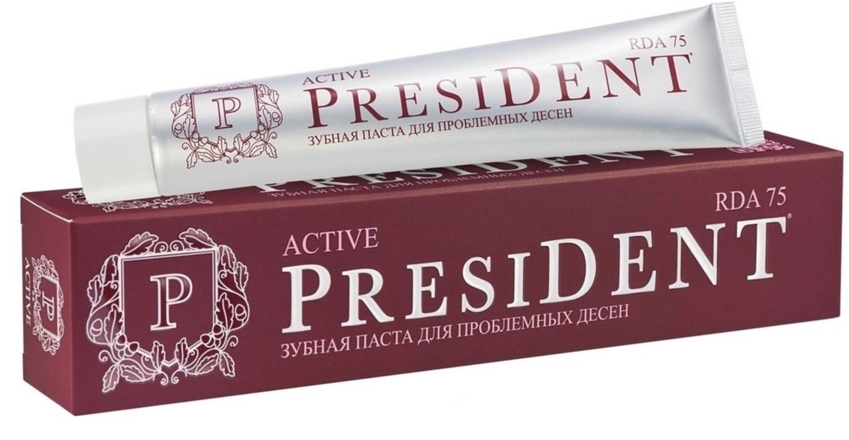 

Зубная паста PresiDent Active 75 мл