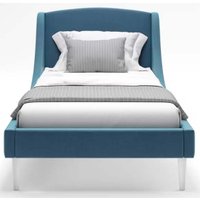 Кровать MONOFIX Лотти 90x200 (микровелюр/серый/голубой)