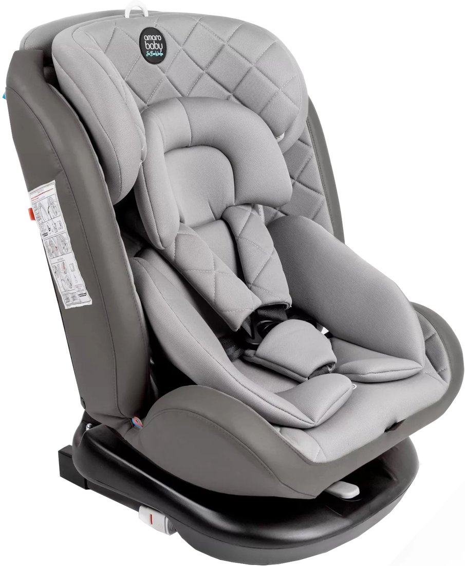 

Детское автокресло Amarobaby Brilliant Isofix AMARO-2003-BrSe (серый)