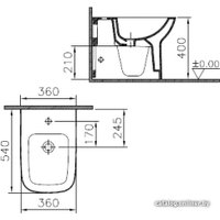 Биде Vitra S20 [5509B003-0288]