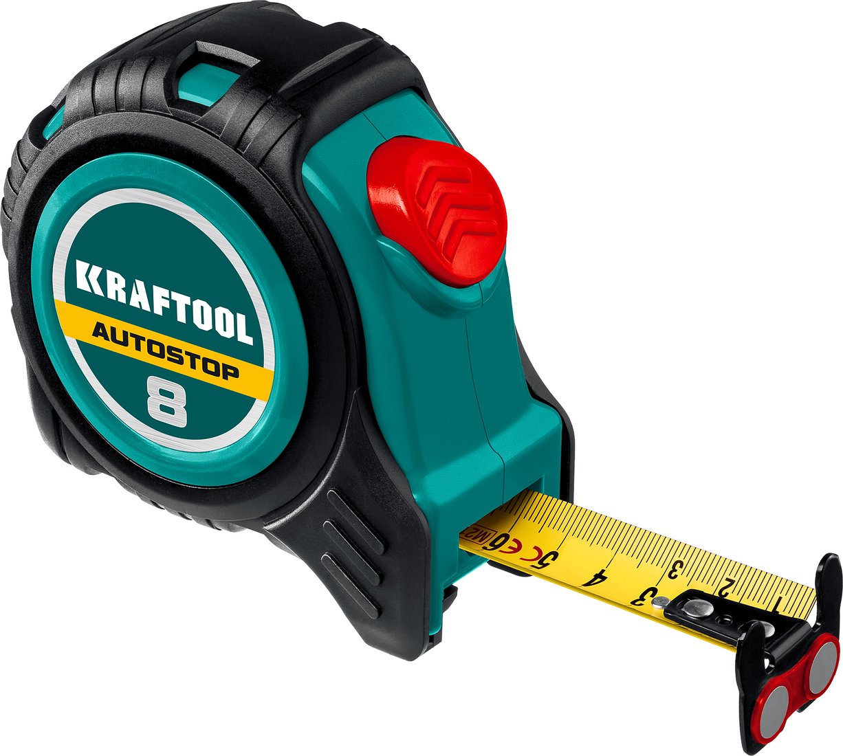 

Рулетка KRAFTOOL AutoStop 3412-8-25