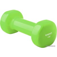 Гантель Sundays Fitness LKDB-504A 1.5 кг (зеленый)