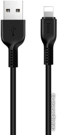 Кабель Hoco X20 Lightning (1 м, черный)
