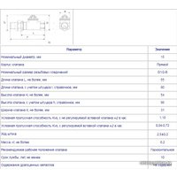 Фитинг Цветлит Клапан радиаторный регулирующий прямой V2000DVS15