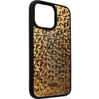 Чехол для телефона iTempto для iPhone 15 Pro (золотой)