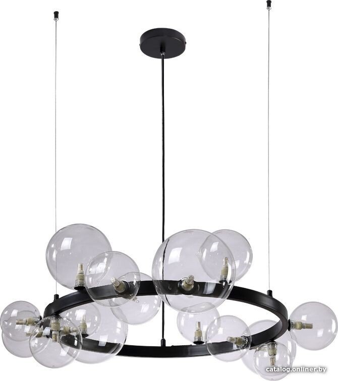 Подвесная люстра Crystal Lux AGATA SP15 V2 BLACK