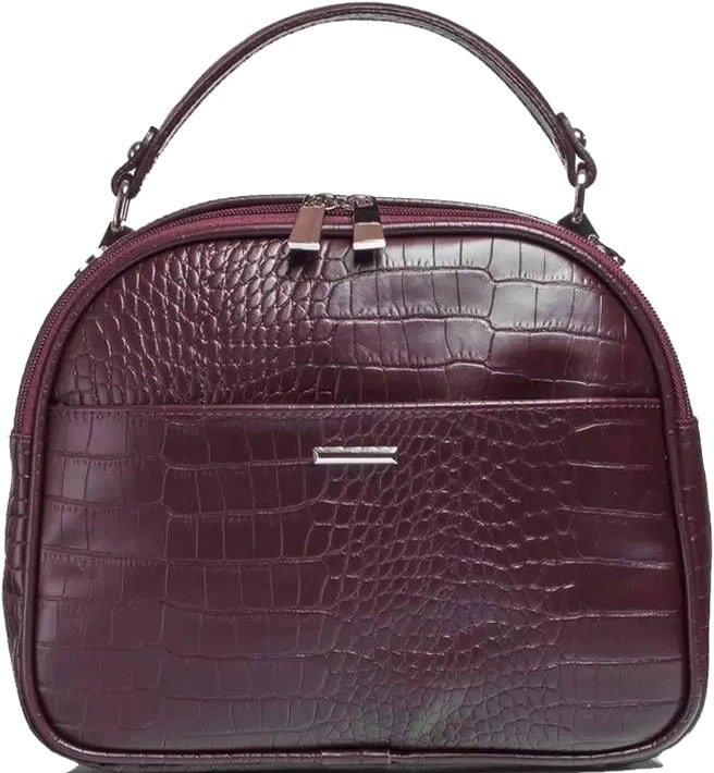 

Женская сумка Souffle 211 2115010 (бордовый кайман эластичный)