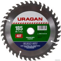 Пильный диск Uragan 36802-185-20-40