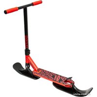 Самокат на лыжах Plank Minihop P21-MINIHOP-100C+SKI (коралловый)