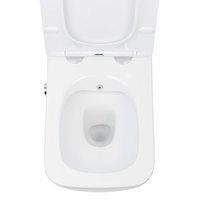 Унитаз подвесной Roxen Cube Bidet 530135-01X Rimless Soft Close с функцией биде