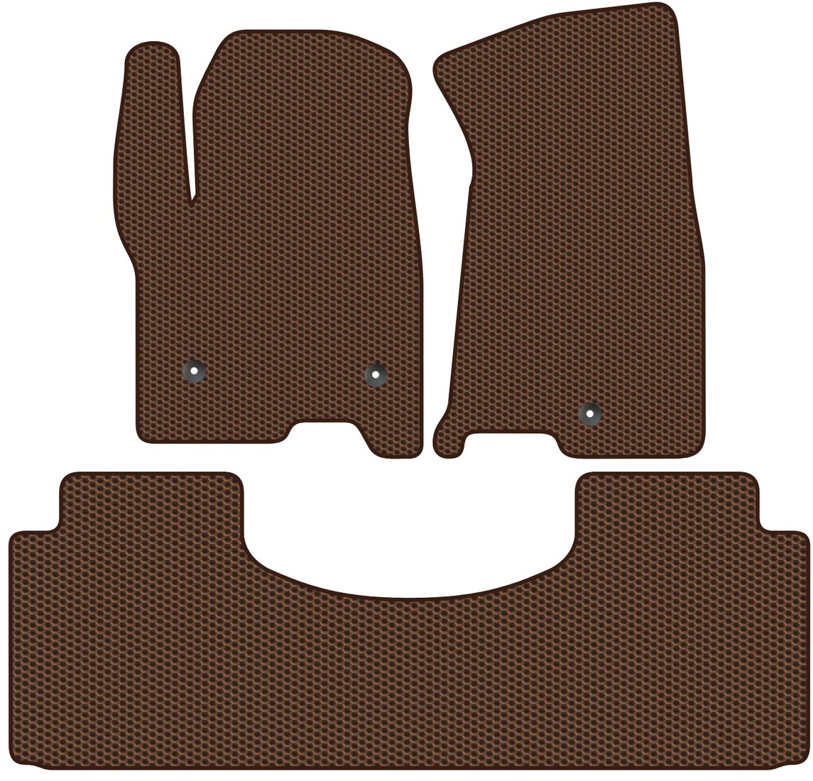 

Комплект ковриков для авто Alicosta Cadillac Escalade V (suv / GMT1XX) 2020 - Н.В. (коричневый, сота)