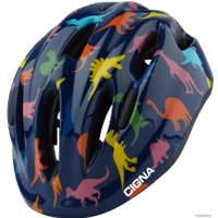 Cпортивный шлем Cigna WT-024 (S, темно-синий/красный)