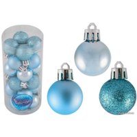 Елочная игрушка Волшебная страна 007661 24 шт (синий)