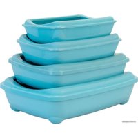 Туалет-лоток Zoom 2911 (бирюзовый)