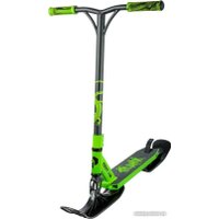 Самокат на лыжах Plank Triton P20-TRI100G-S+SKI (зеленый/ящерица)