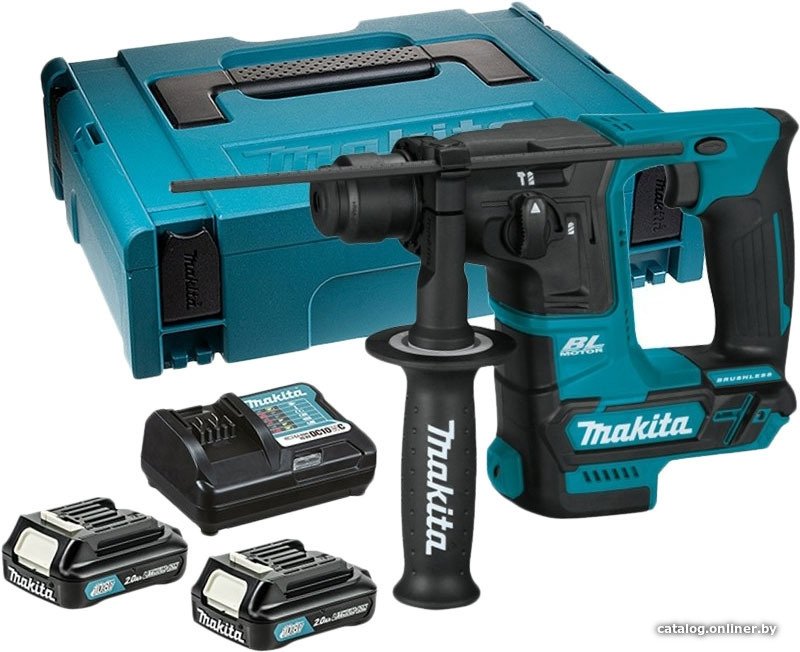 Перфоратор Makita HR166DWAJ (с 2-мя АКБ, кейс)