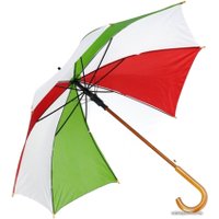 Зонт-трость Easygifts Nancy 513159 (красный/зеленый/белый)