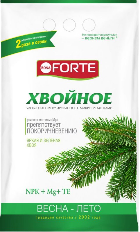 

Удобрение Bona Forte Хвойное весна-лето BF23010251 2 кг