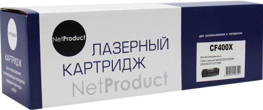 

Картридж NetProduct N-CF400X (аналог HP CF400X)