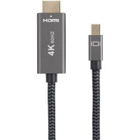 Кабель Telecom TA562M-1.8M miniDisplayPort - HDMI (1.8 м, черный)