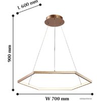 Подвесная люстра Favourite Hexagon 2103-6P