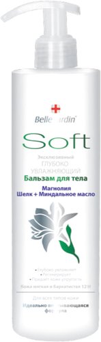Belle Jardin Бальзам для тела Soft магнолия шелк и миндальное масло 400 мл