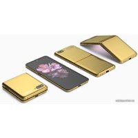 Телефон Samsung Galaxy Z Flip SM-F700F/DS (золотистый)