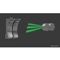 Датчик Ajax MotionProtect Curtain (белый)