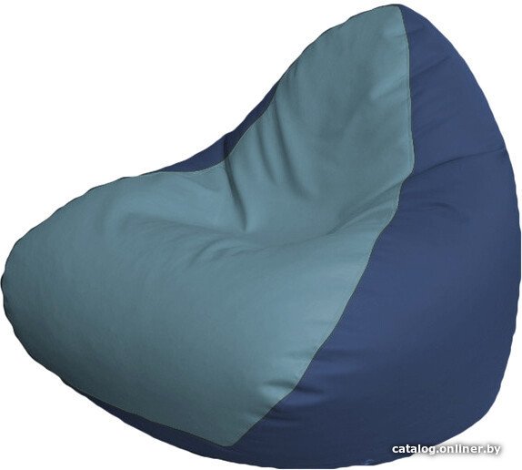 Кресло-мешок Flagman Relax XXL P2.3-69 (голубой, синий)