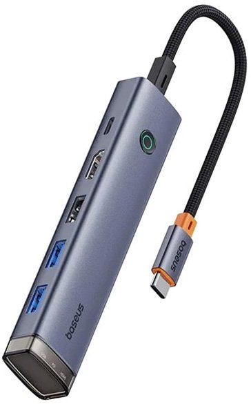 

Док-станция Baseus UltraJoy Series 6-Port HUB Air B00052802811-01
