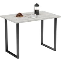 Кухонный стол Mio Tesoro Tako 92x50 (дуб крафт белый/черный)