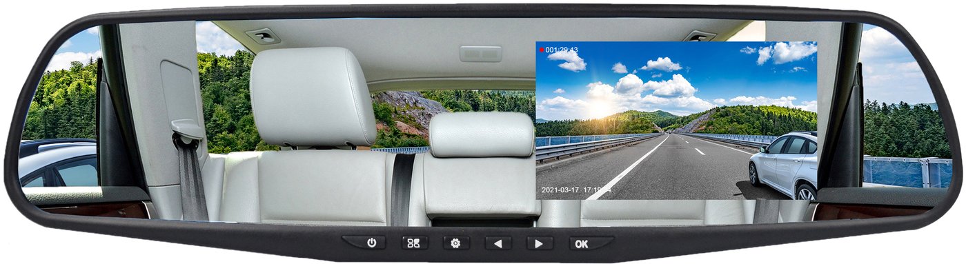 

Видеорегистратор-зеркало Digma FreeDrive 117