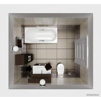 Ванна 1Марка Medea 150x70 (с каркасом и экраном)