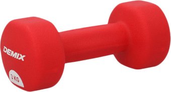 Гантель Demix AZFD70S629 118853-3H 3 кг (красный)