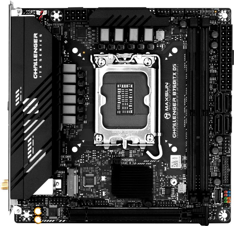 

Материнская плата Maxsun Challenger B760ITX D5 WiFi
