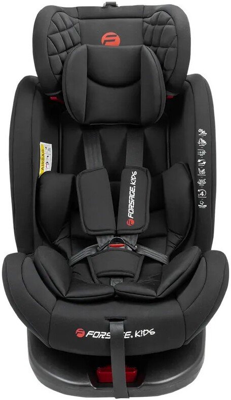 

Детское автокресло Forsage Kids BS12 (black)