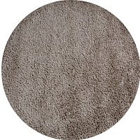 Ковер для жилой комнаты OZ Kaplan Super Shaggy (120x120, темно-бежевый)
