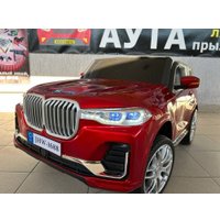 Электромобиль Baby Driver BMW X7+ Качалка 2288 (красный глянец)