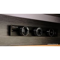 Трековая розетка AVEL шинопровод 100 см + 3 розетки + 1 USB (черный) в Гомеле