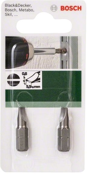 

Набор бит Bosch 2609255909 (2 предмета)