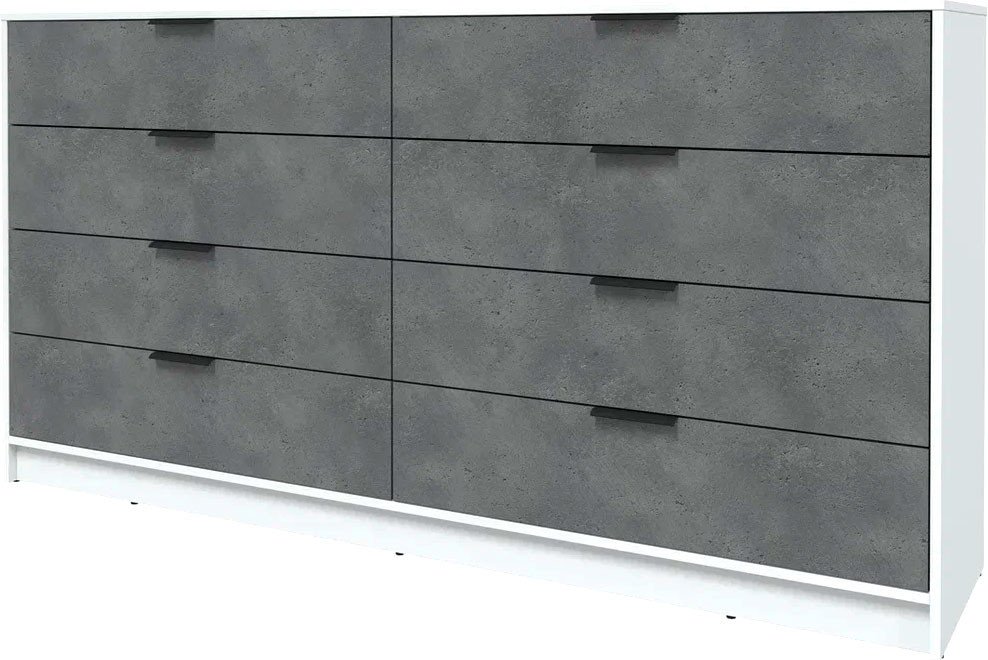 

Комод Интерлиния Концепт КТ-К197 (бетон портленд/белый платинум)