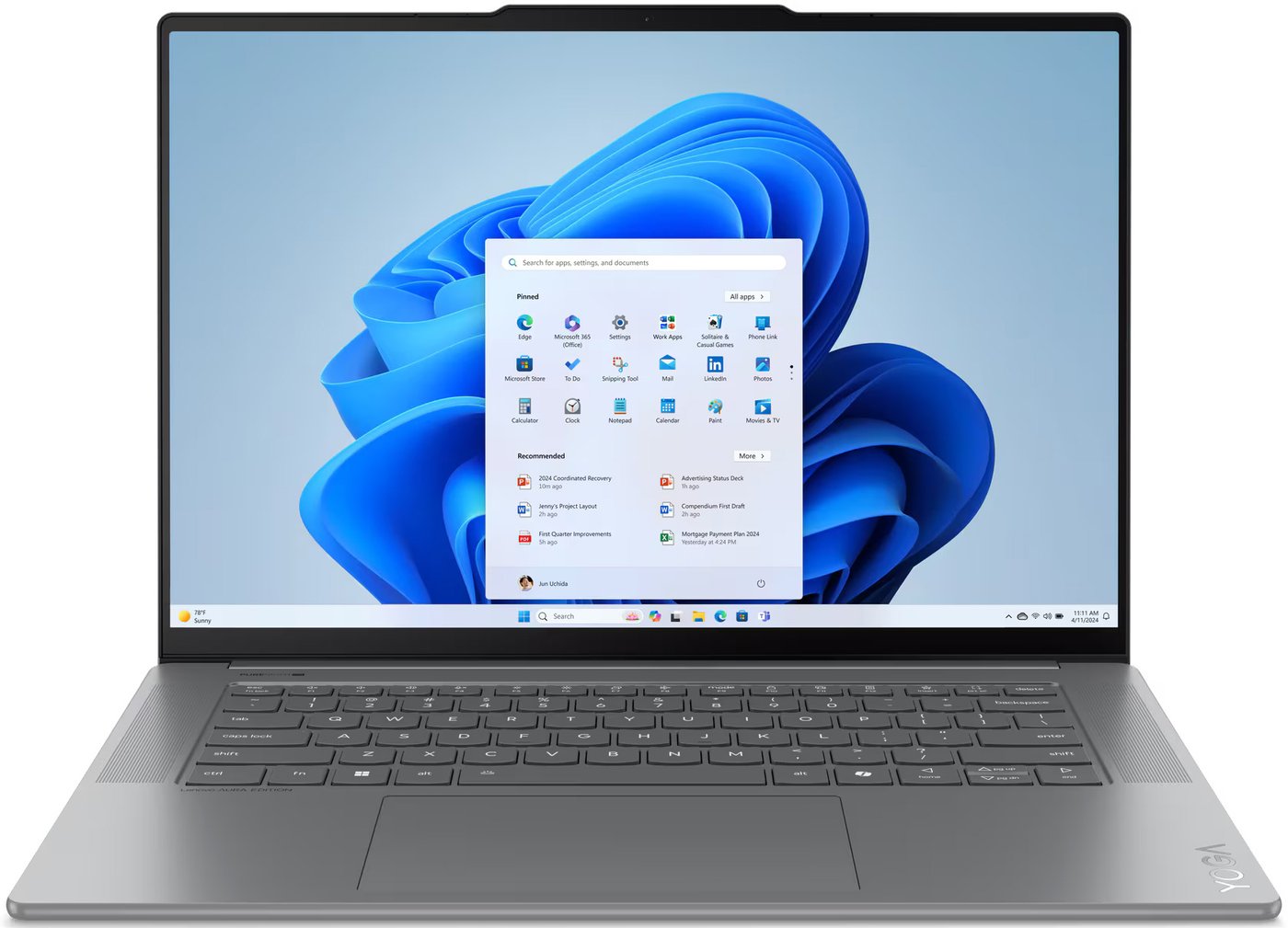 

Ноутбук Lenovo Yoga Slim 7 15ILL9 83HM004LRK