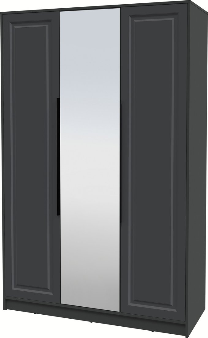 

Шкаф распашной Интерлиния Концепт КТ-Ш3з Деко (антрацит/пепел)