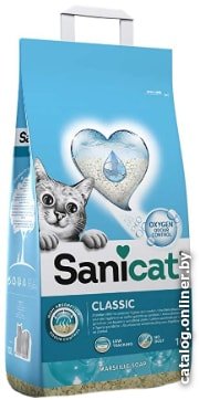 Наполнитель для туалета Sanicat Classic Marseille 10 л
